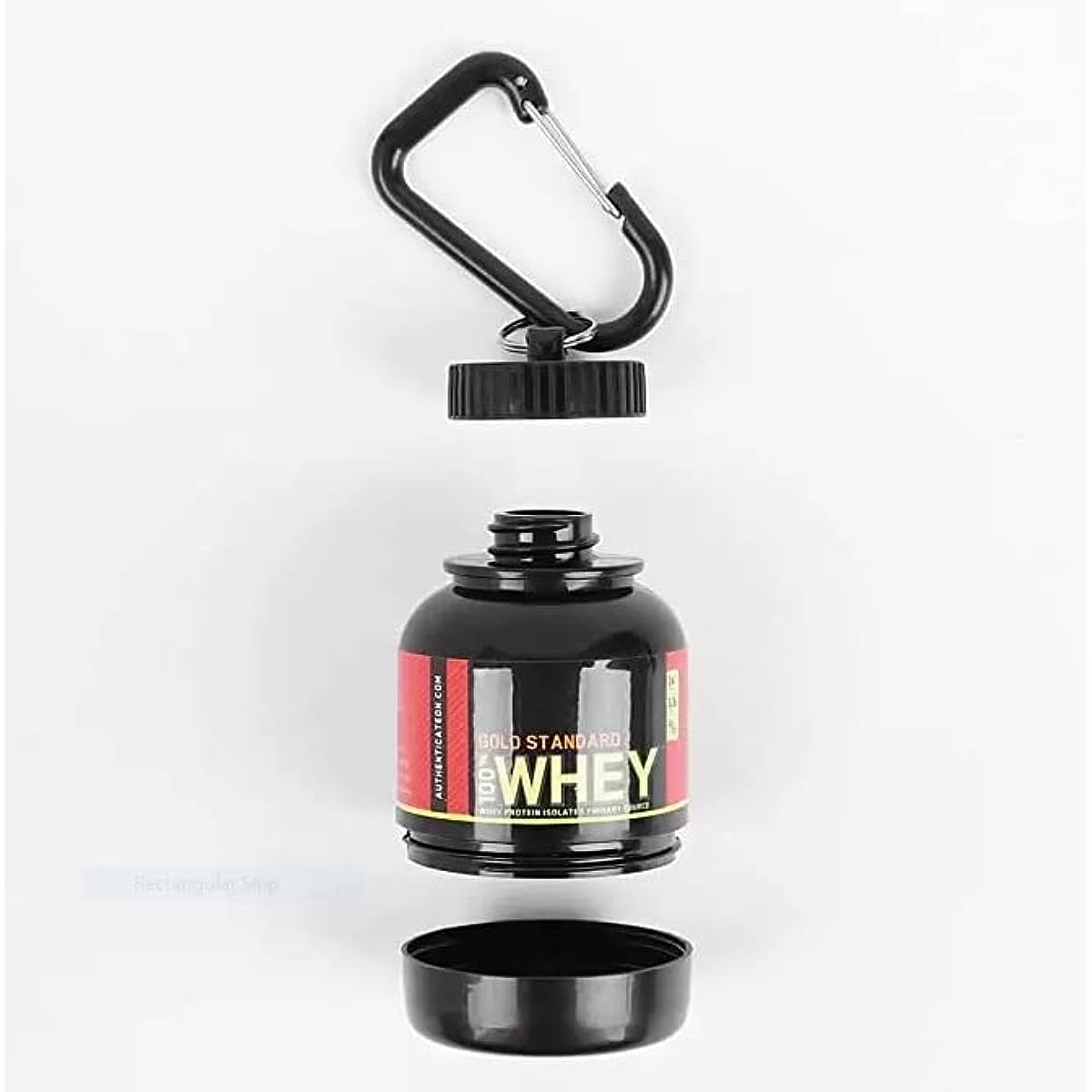 100/200ml Portable Protein Powder Supplement Container.