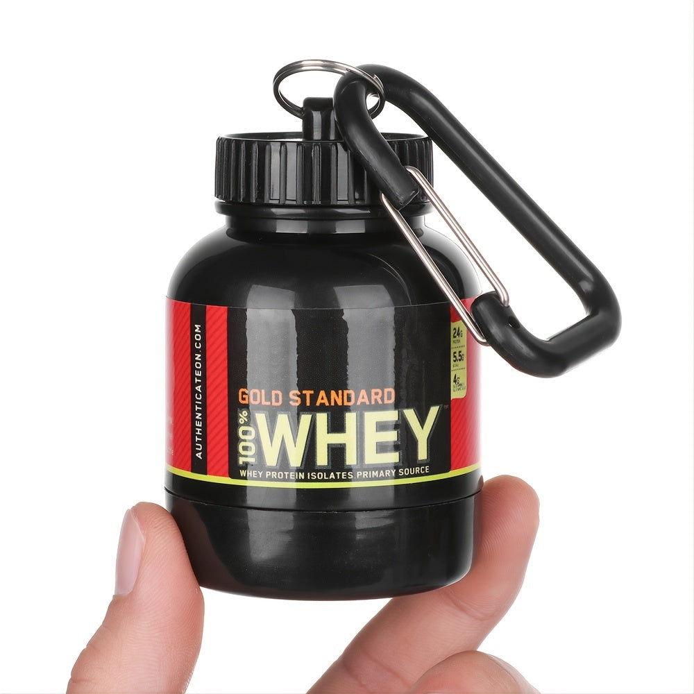 100/200ml Portable Protein Powder Supplement Container.