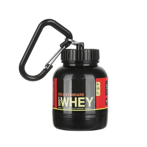 100/200ml Portable Protein Powder Supplement Container.