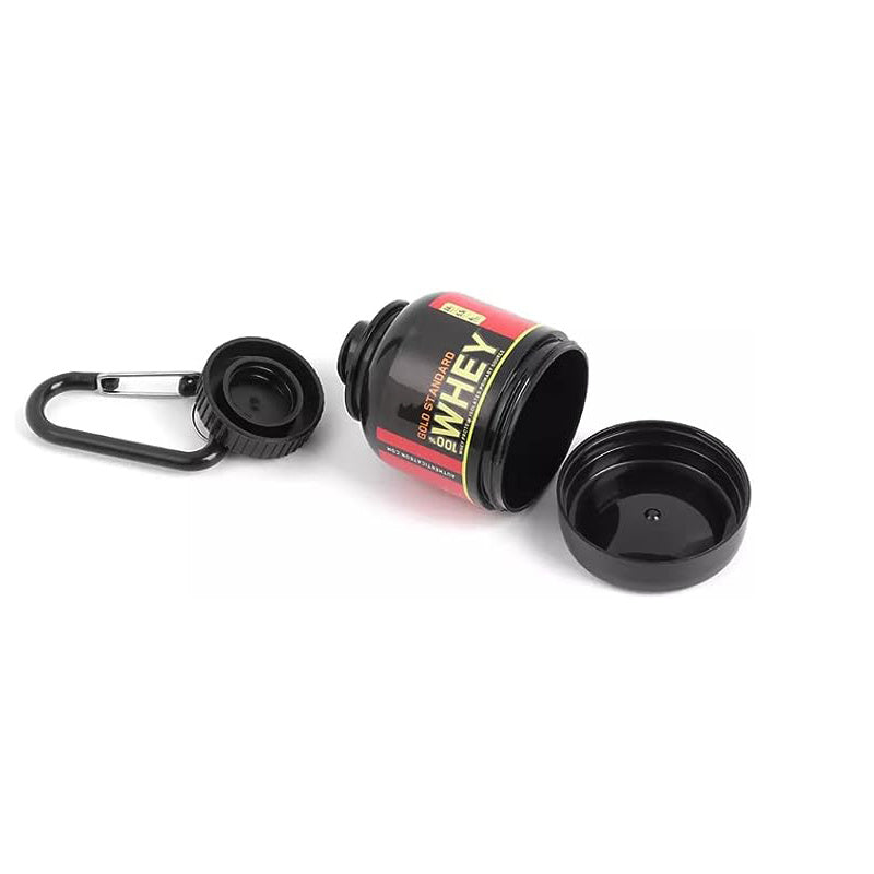 100/200ml Portable Protein Powder Supplement Container.